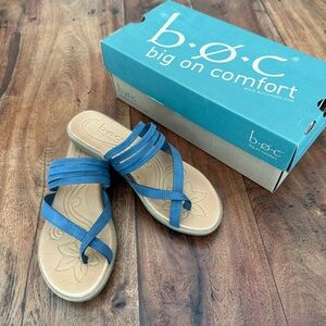 ☀️ B.O.C. BORN ALISHA Blue Sandals 8M
